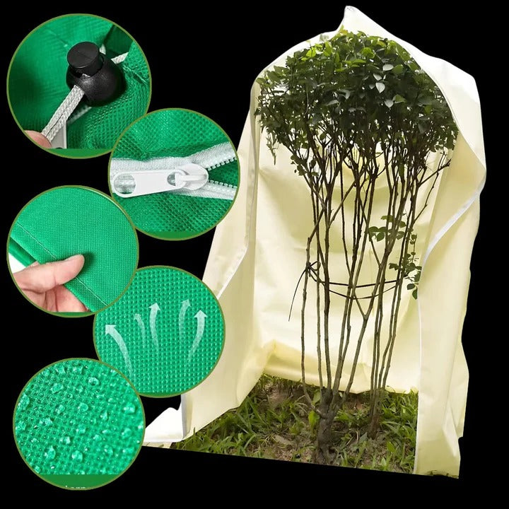 Garden Plant Covers, Non-Woven Fabric for Freeze Protection Alvore