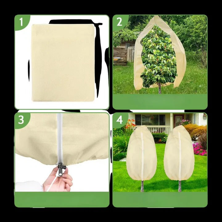 Garden Plant Covers, Non-Woven Fabric for Freeze Protection Alvore