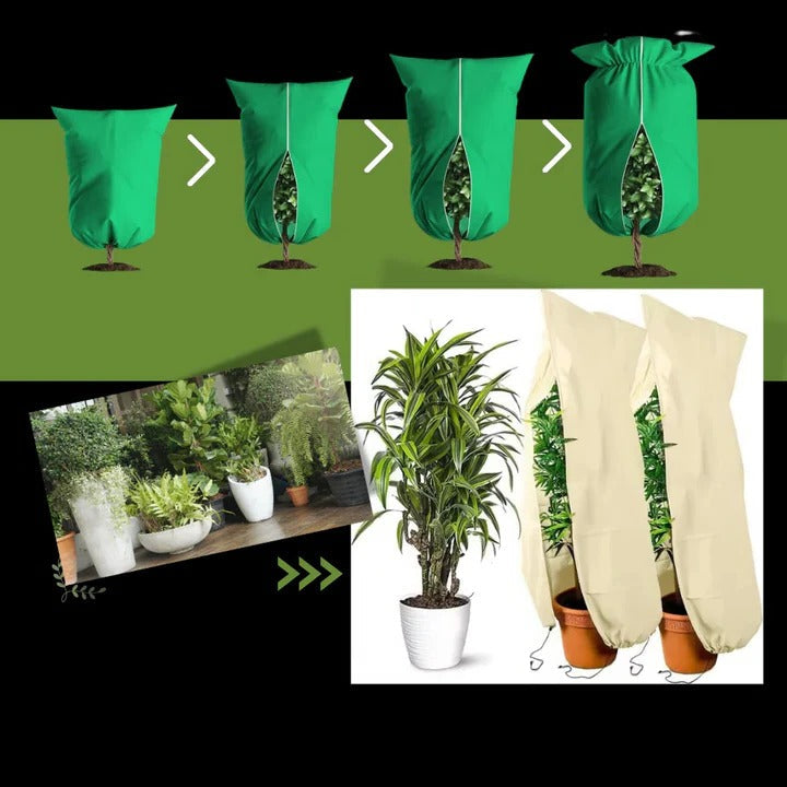 Garden Plant Covers, Non-Woven Fabric for Freeze Protection Alvore