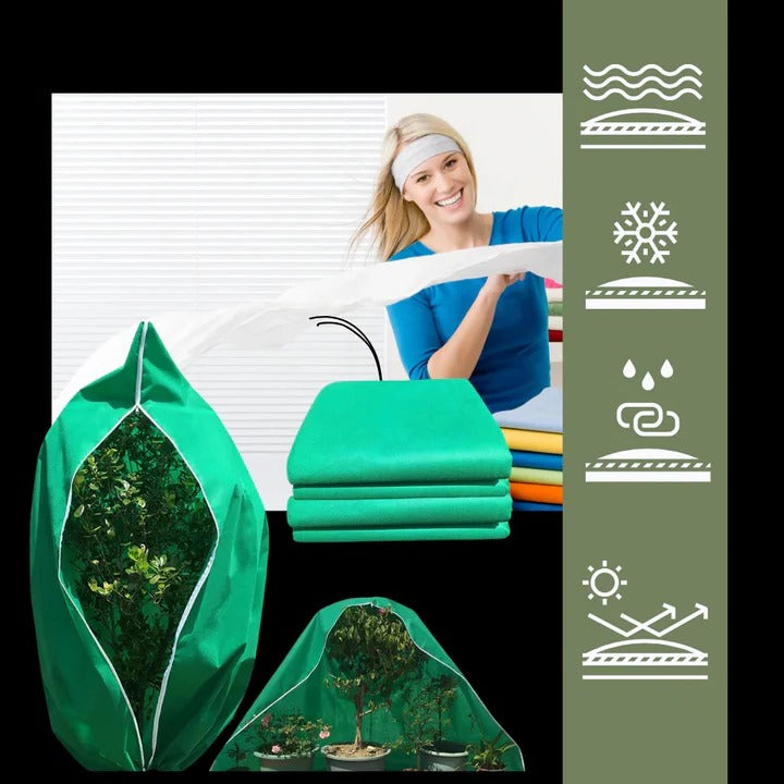 Garden Plant Covers, Non-Woven Fabric for Freeze Protection Alvore