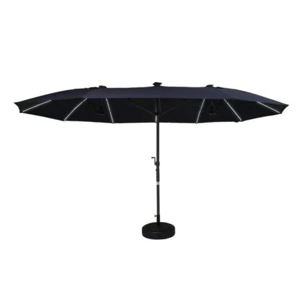 Umbrella Light LED Warm Glow for Deck and Garden Alvore