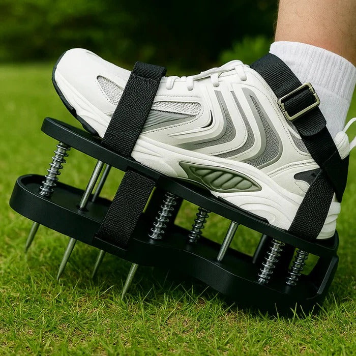 Lawn Aerator Shoes with Spikes for Yard Maintenance Alvore