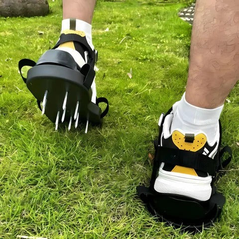 Lawn Aerator Shoes with Spikes for Yard Maintenance Alvore