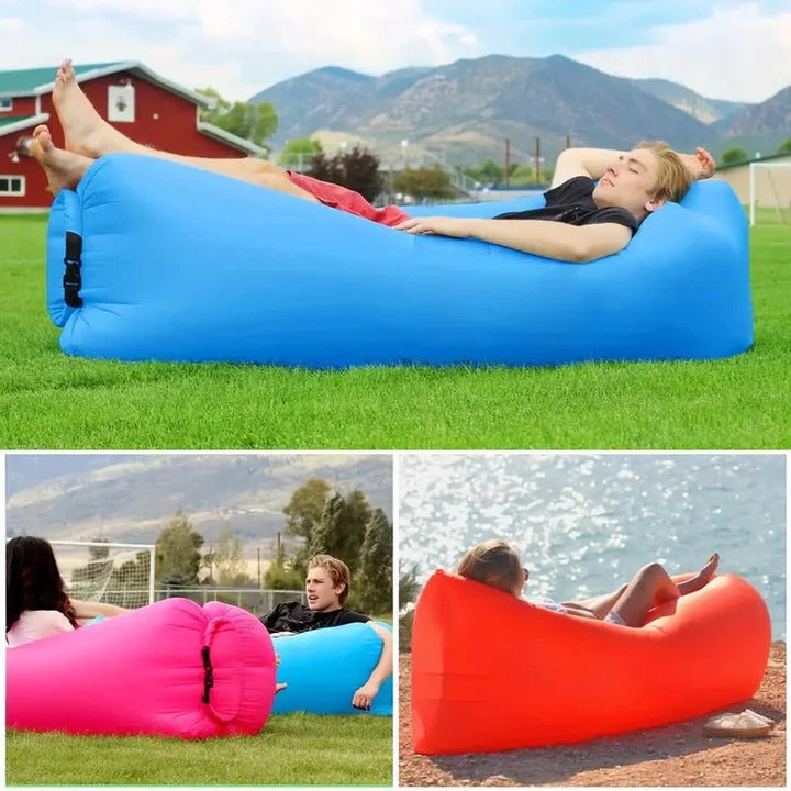 Outdoor Air Mattress Lounger Alvore