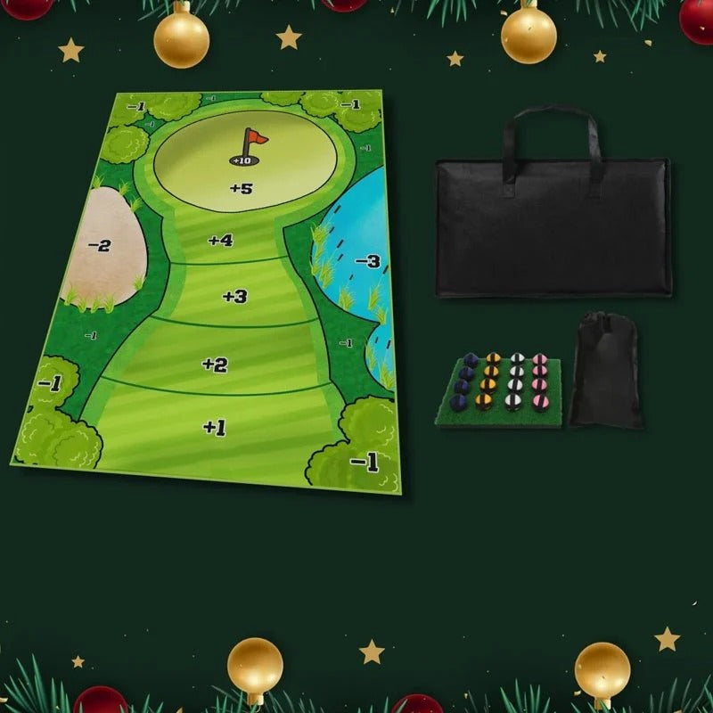 Tabletop Golf Practice Set with Adhesive Target Base Alvore