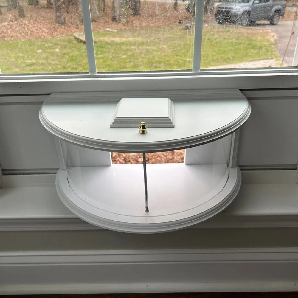 Panoramic View Window Bird Feeder Alvore