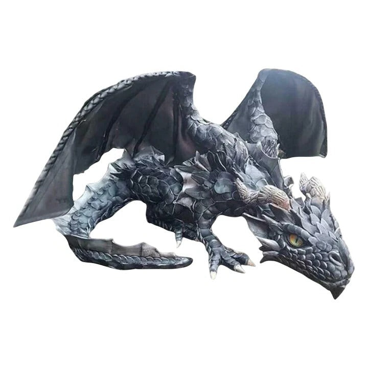 Crouching Dragon Guardian Statue Alvore