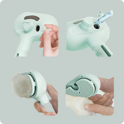 3-In-1 Grooming Brush