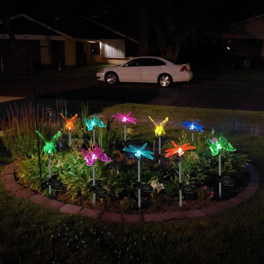 6 Pack Solar Stake Lights Alvore