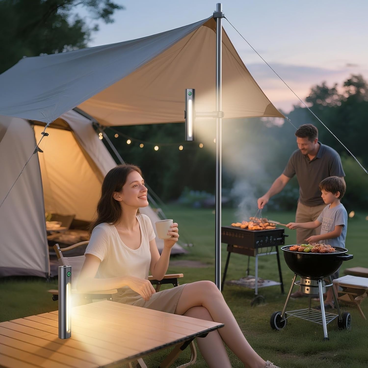 Rechargeable BBQ Grill Light 360 Degree Alvore