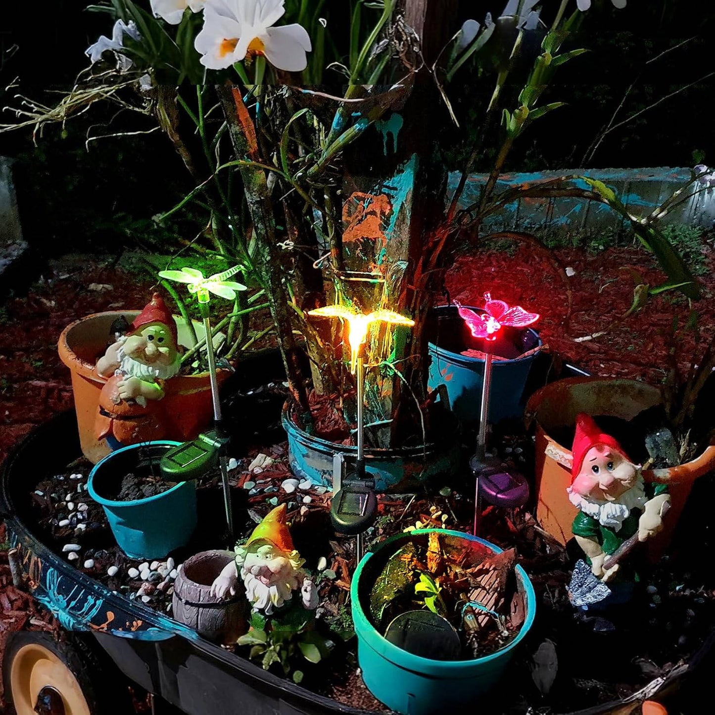 6 Pack Solar Stake Lights Alvore
