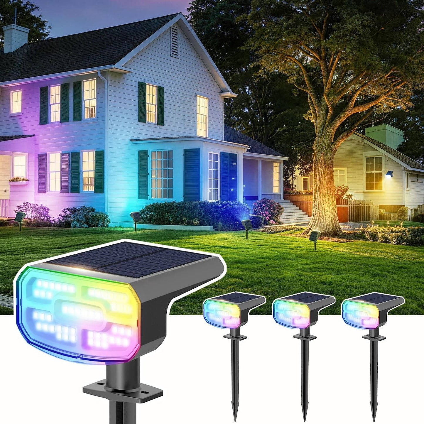 Solar Spot Lights Outdoor Alvore