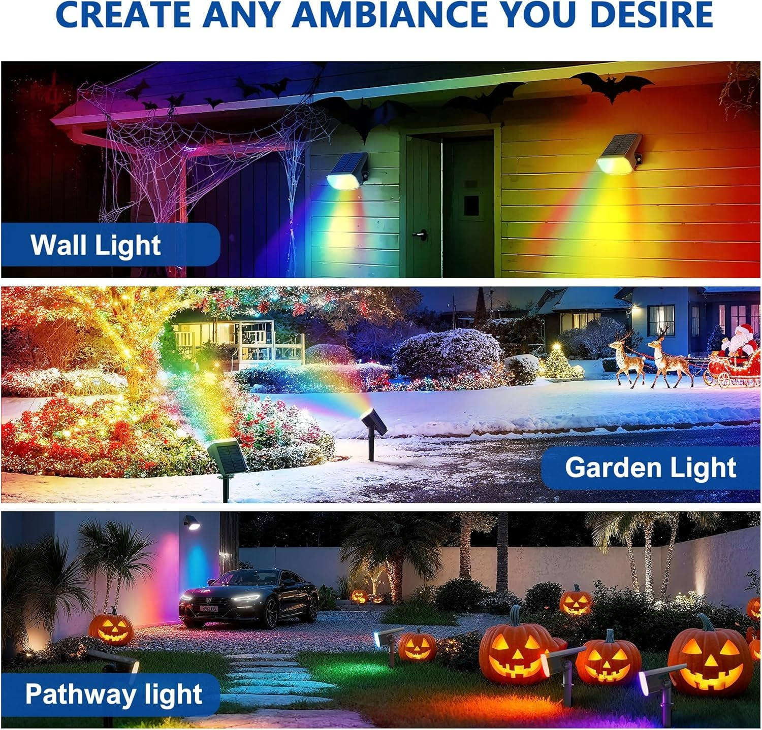 Solar Spot Lights Outdoor Alvore