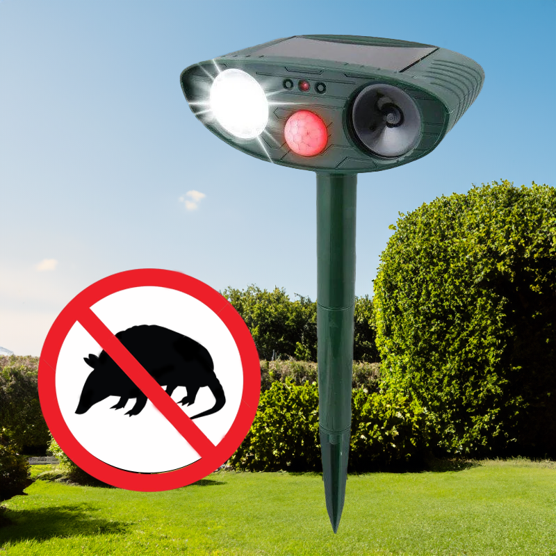 Ultrasonic Armadillo Repellent Alvore
