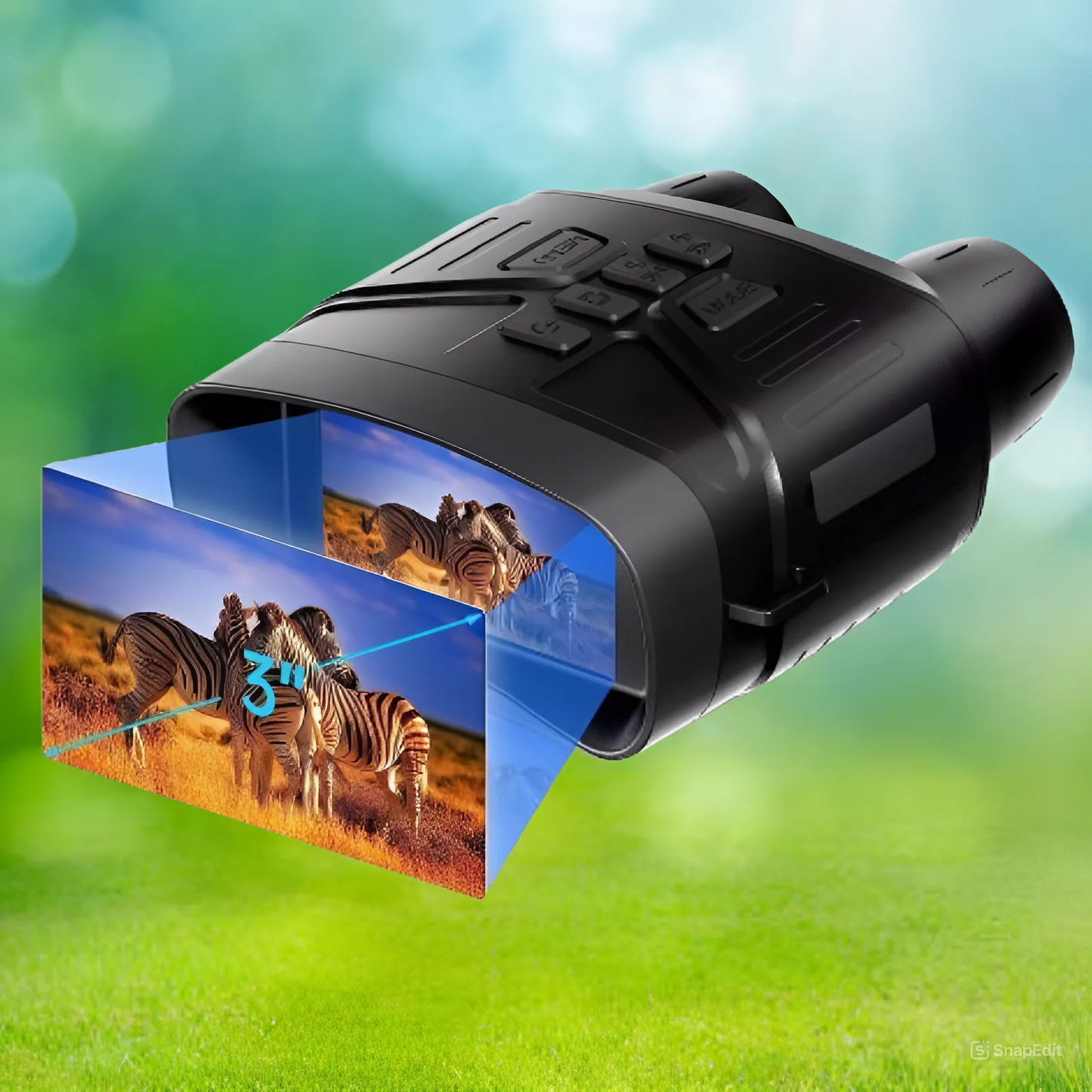 Digital Night Vision Binoculars with Infrared Alvore