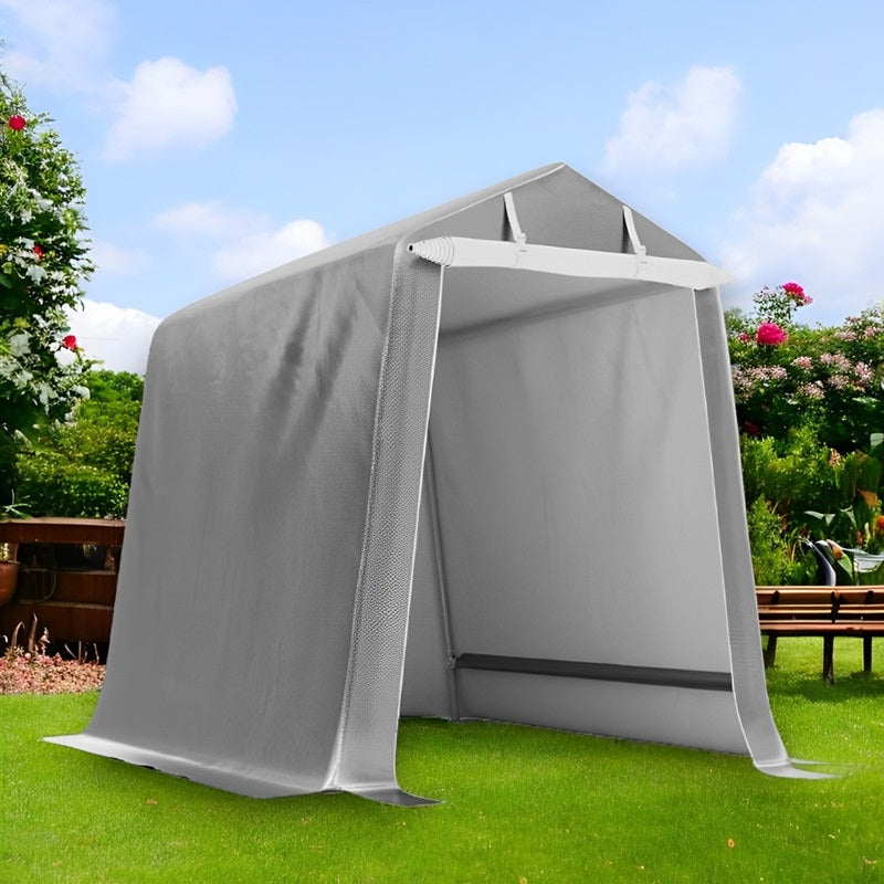 6x8 ft Heavy-Duty Portable Storage Shed Alvore