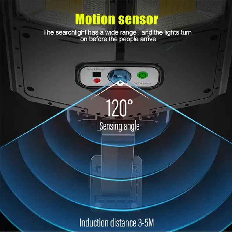 High-Powered 250W LED Solar Street Light with Motion Sensor Alvore