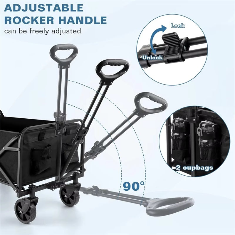 Alvore Heavy-Duty All-Terrain Folding Wagon Alvore